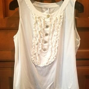 Authentic Chanel sleeveless blouse